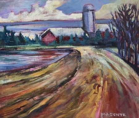 Spring Thaw 10x12x2 oil on panel