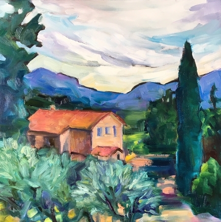 View to Mont Ventoux