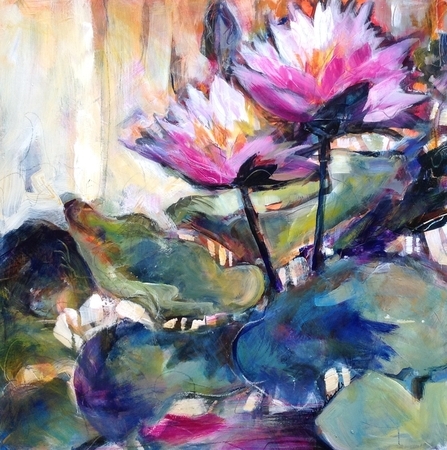Evening on the Pond SOLD