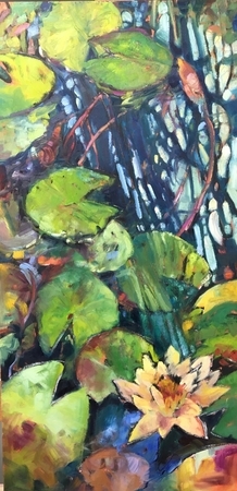 Lily Pond Reflections II
