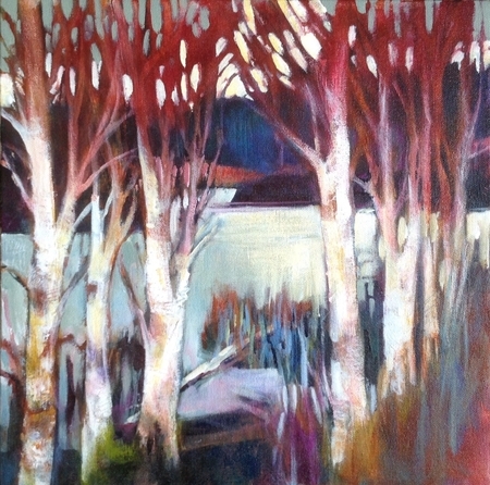 Spring Thaw acrylic 12x12 SOLD