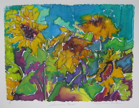 Summerburst Mono Screen-print