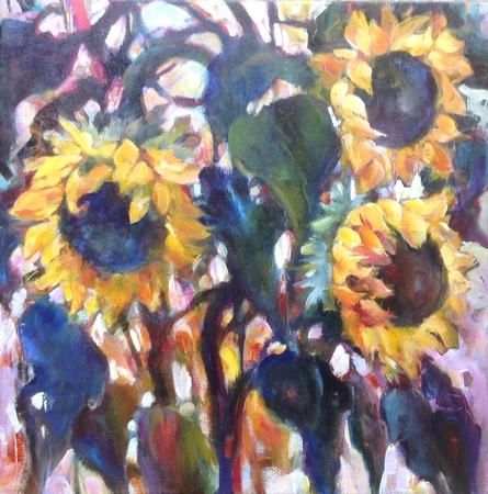 Sunny Days Acrylic 12x12 SOLD