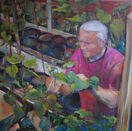 The Constant Gardner  Acrylic  36x36