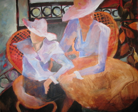 Two Solitudes, Acrylic, 30x36